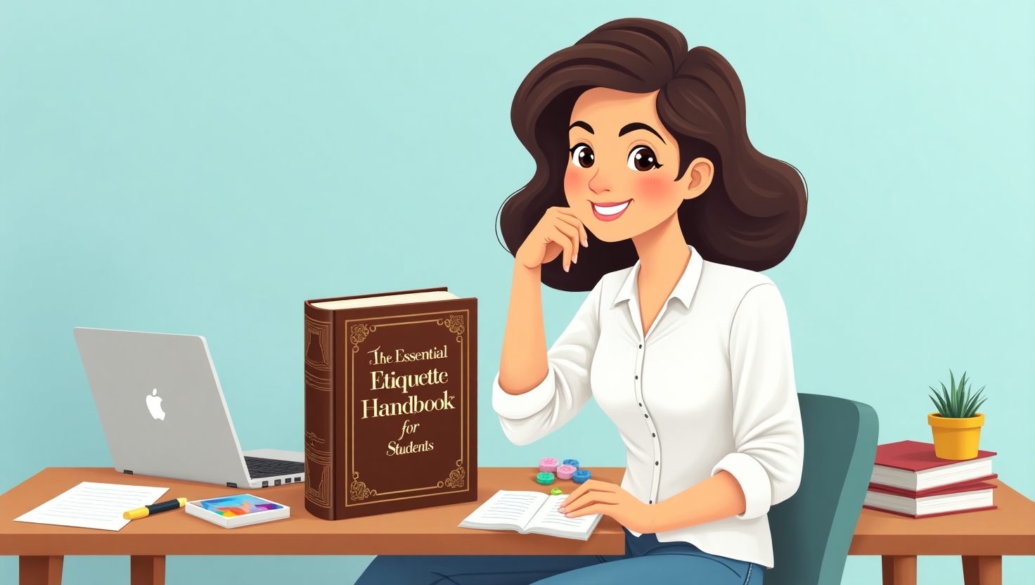 Digital Guide: The Essential Etiquette Handbook for Students