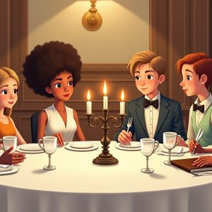 Elegant Dining Etiquette for Young Scholars – Interactive Course