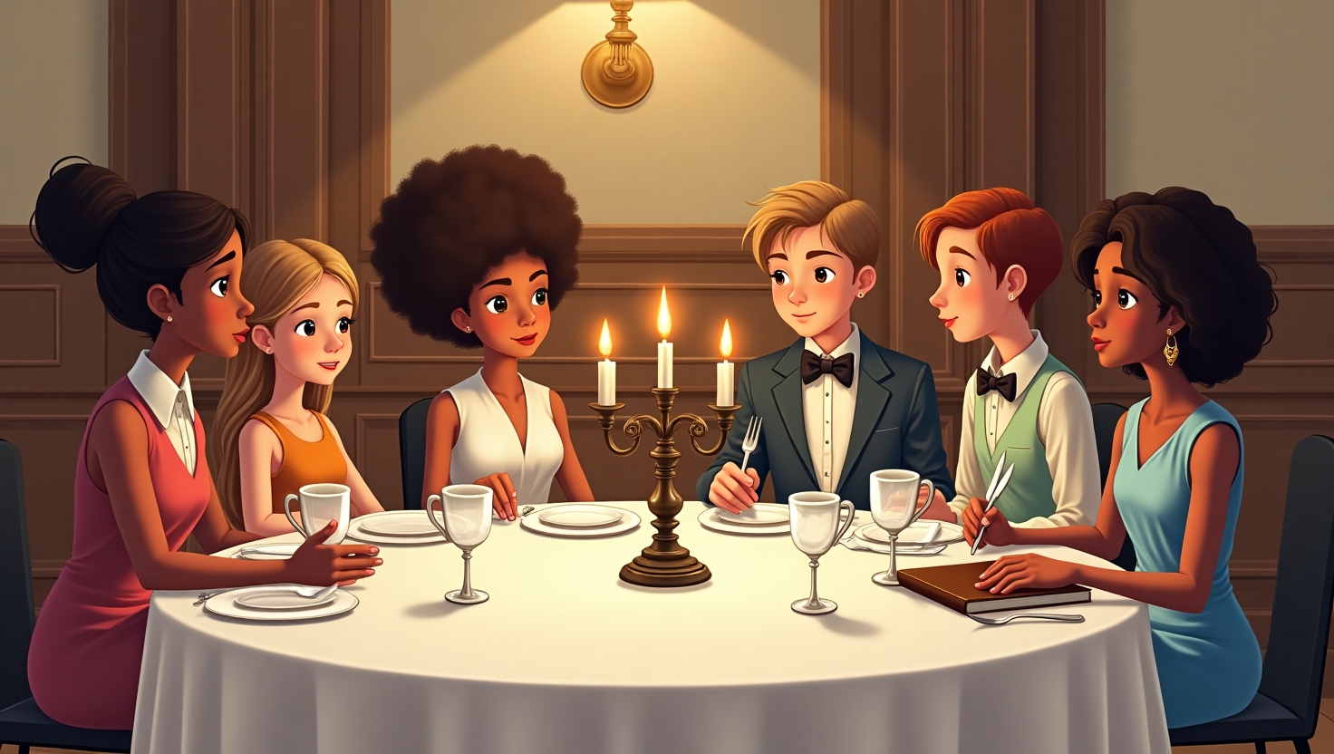 Elegant Dining Etiquette for Young Scholars – Interactive Course
